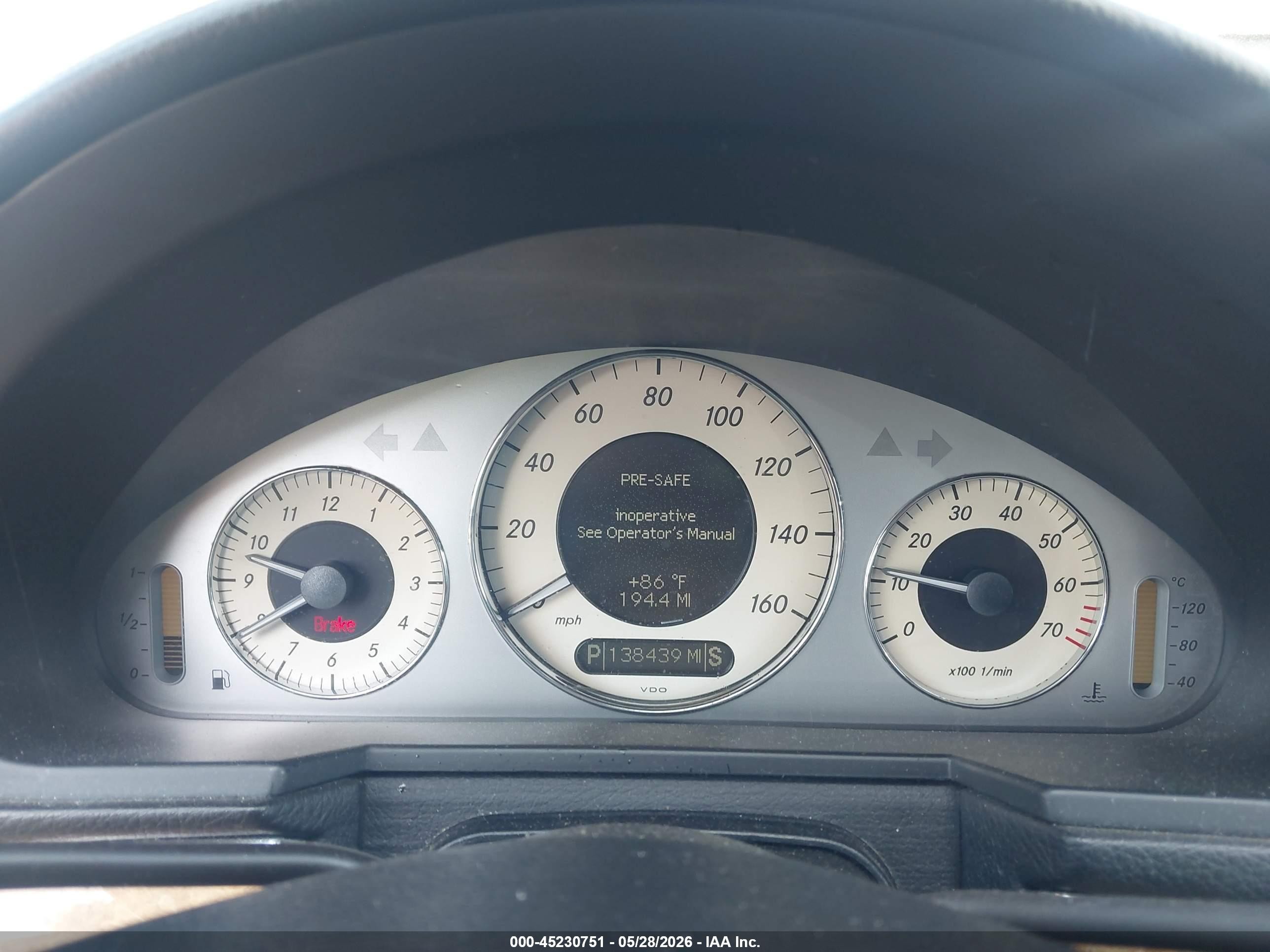 2007 Mercedes-benz E 350   Black vin: WDBUF56X27B079167