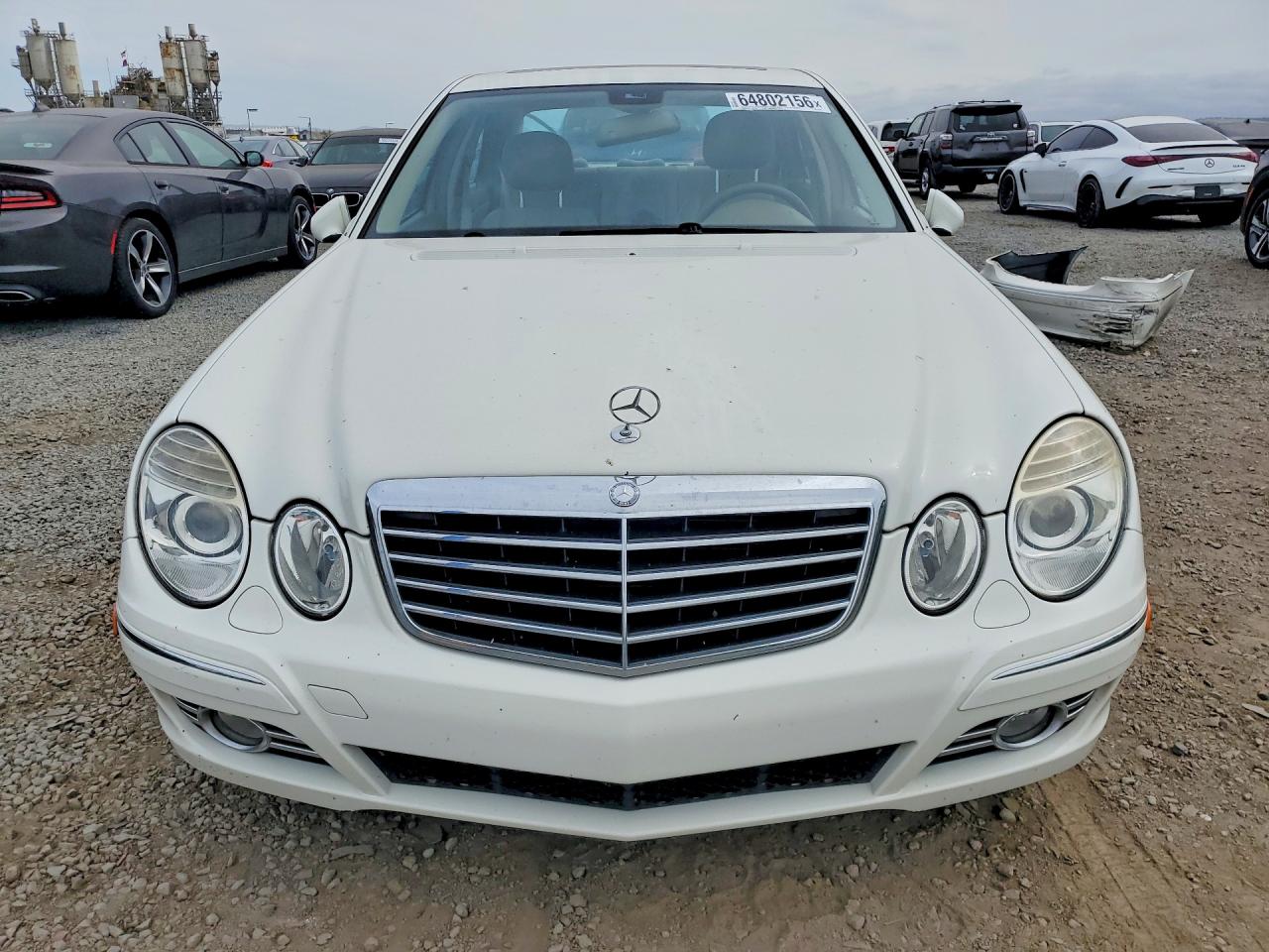 2008 Mercedes-benz E 350 Белый vin: WDBUF56X28B253191