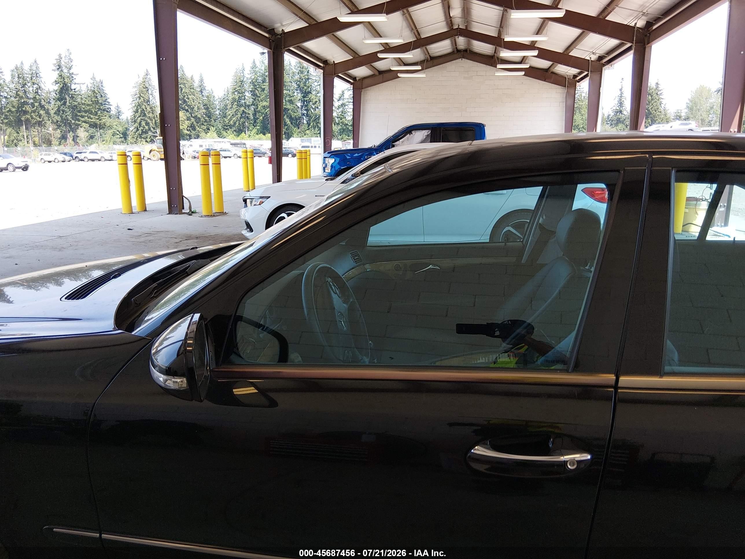 2008 Mercedes-benz E 350   Черный vin: WDBUF56X28B294100