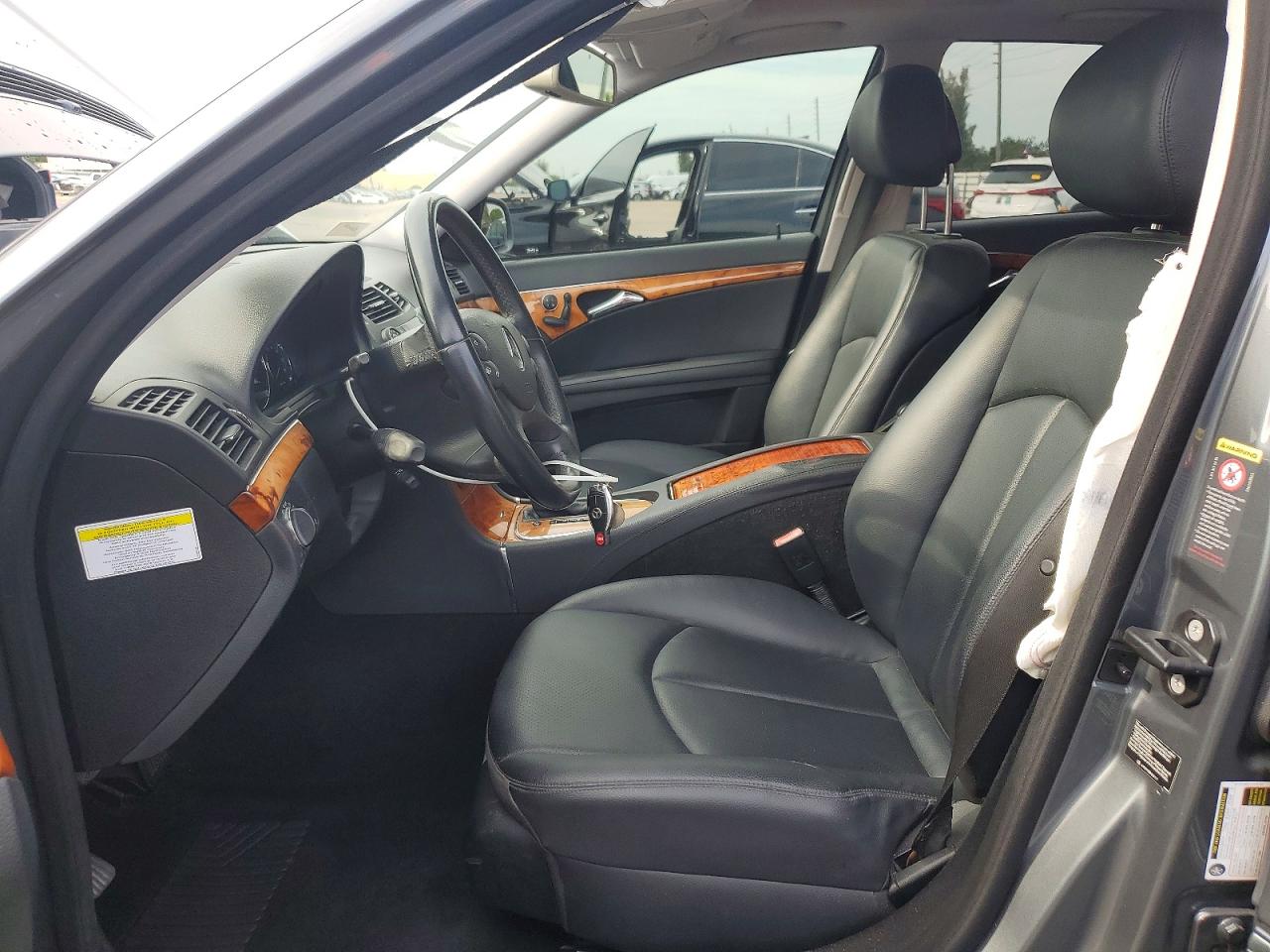 2008 Mercedes-benz E 350 Серый vin: WDBUF56X28B358541