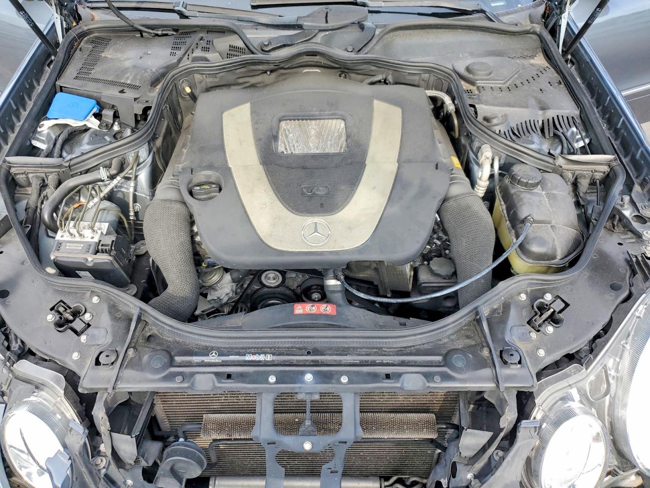 2008 Mercedes-benz E 350 Серый vin: WDBUF56X28B358541