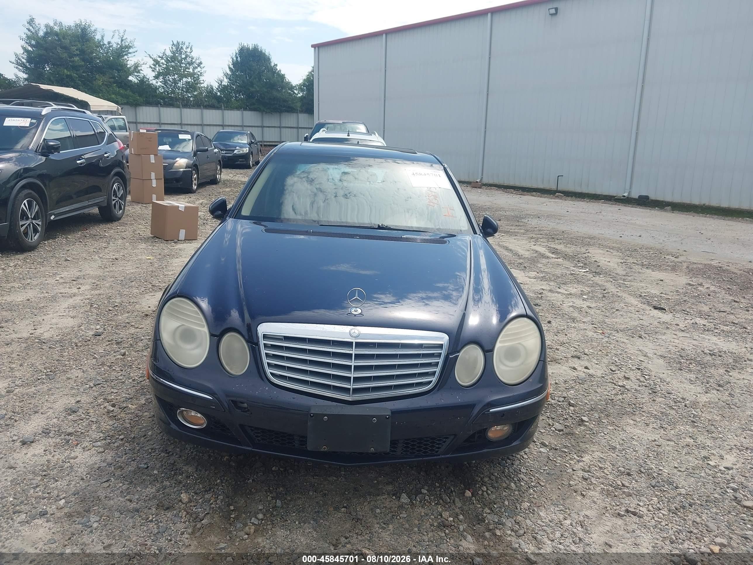 2009 Mercedes-benz E 350   Синий vin: WDBUF56X29B425477