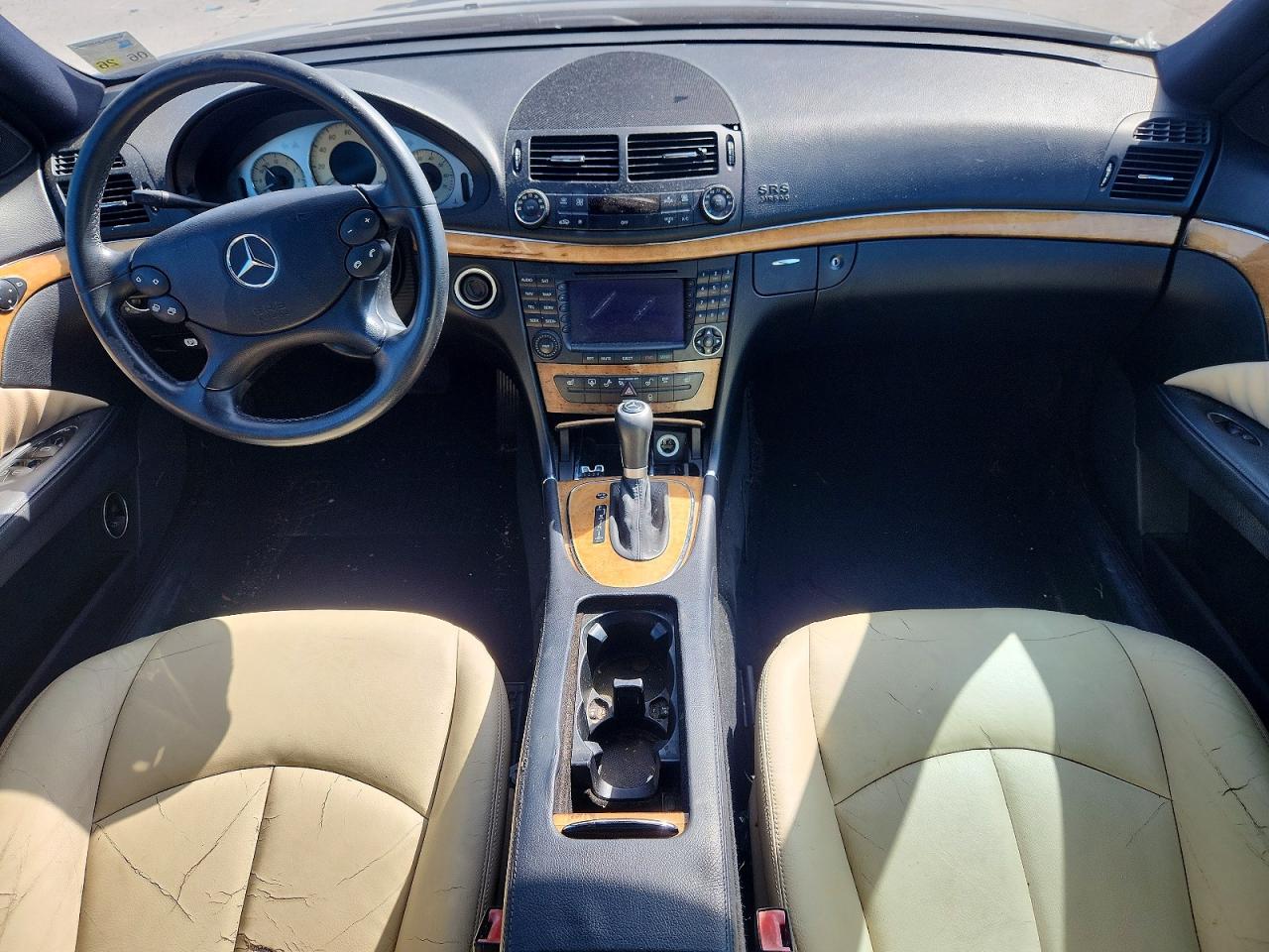 2007 Mercedes-benz E 350 Black vin: WDBUF56X37B031225