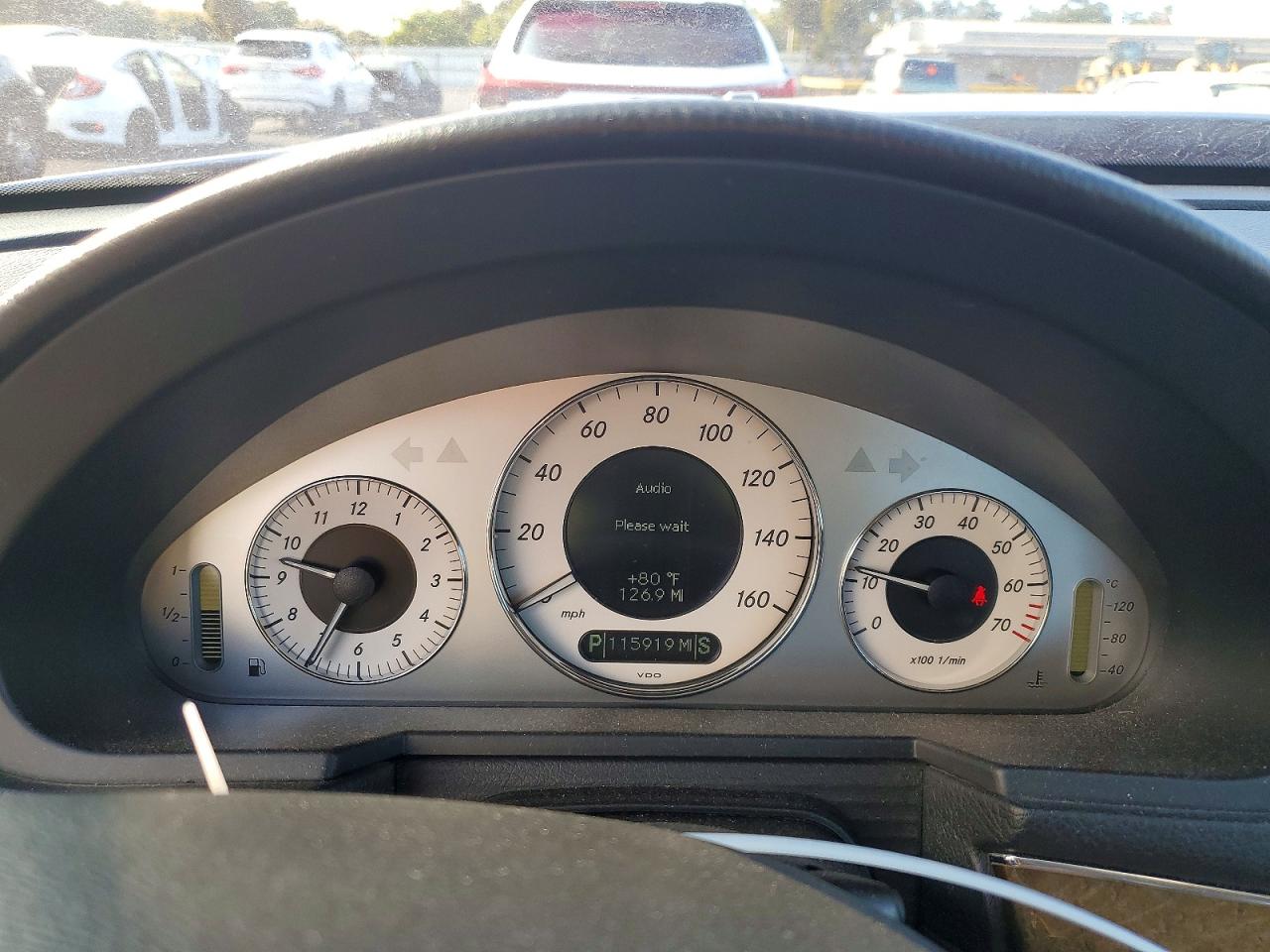 2007 Mercedes-benz E 350 Silver vin: WDBUF56X37B070722