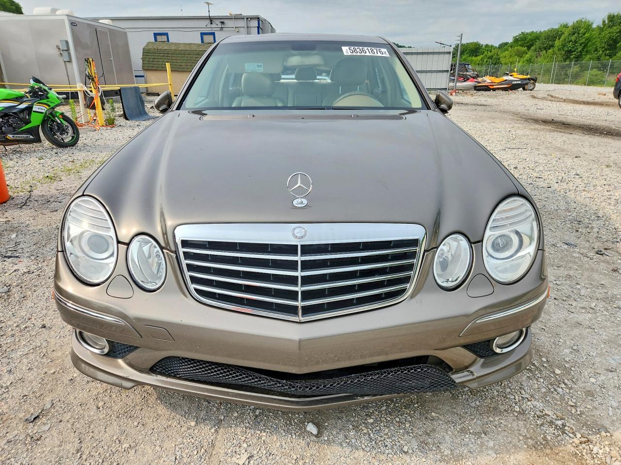 2009 Mercedes-benz E 350 Gray vin: WDBUF56X39B407568
