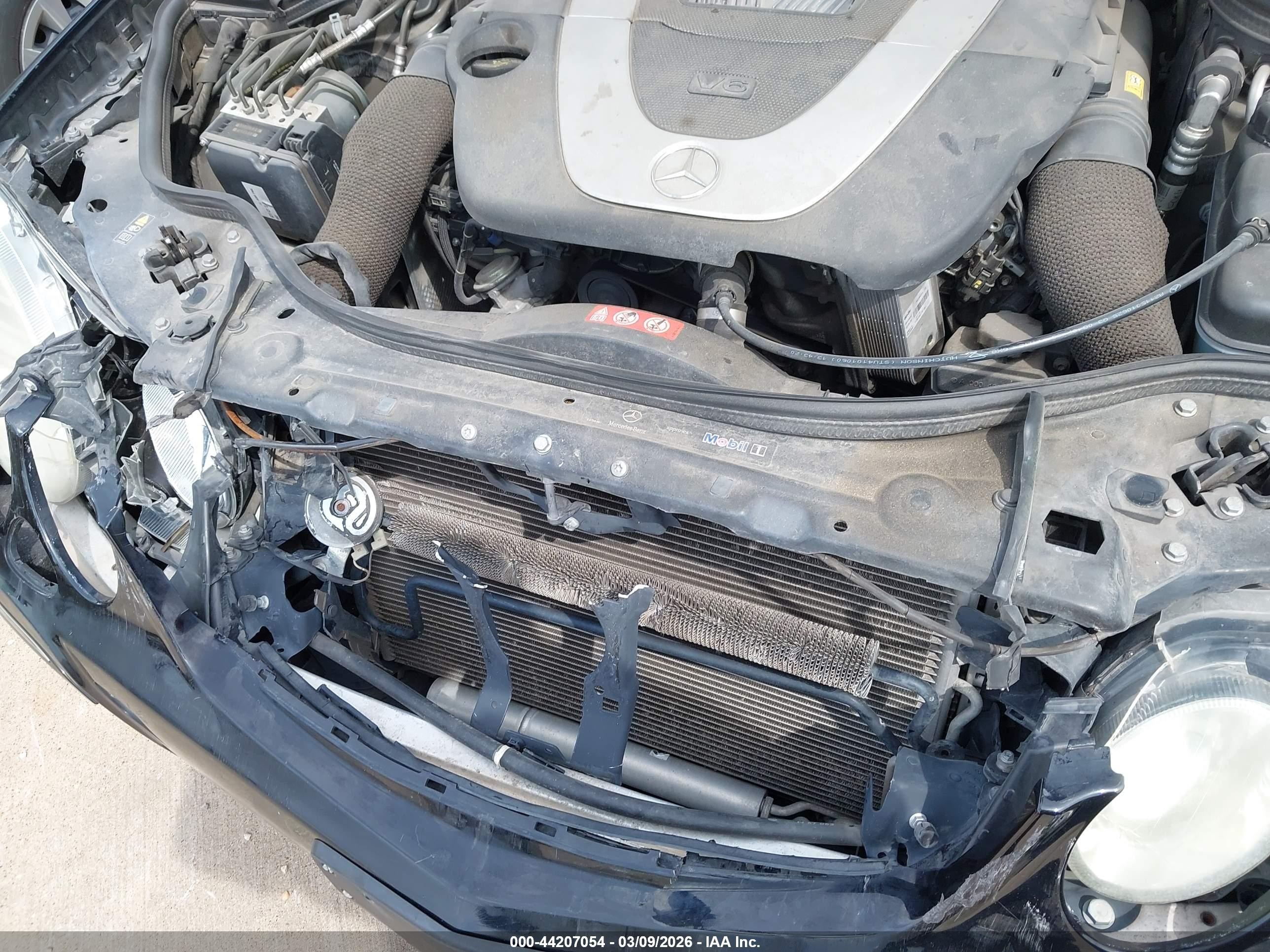 2007 Mercedes-benz E 350   Черный vin: WDBUF56X47B060572