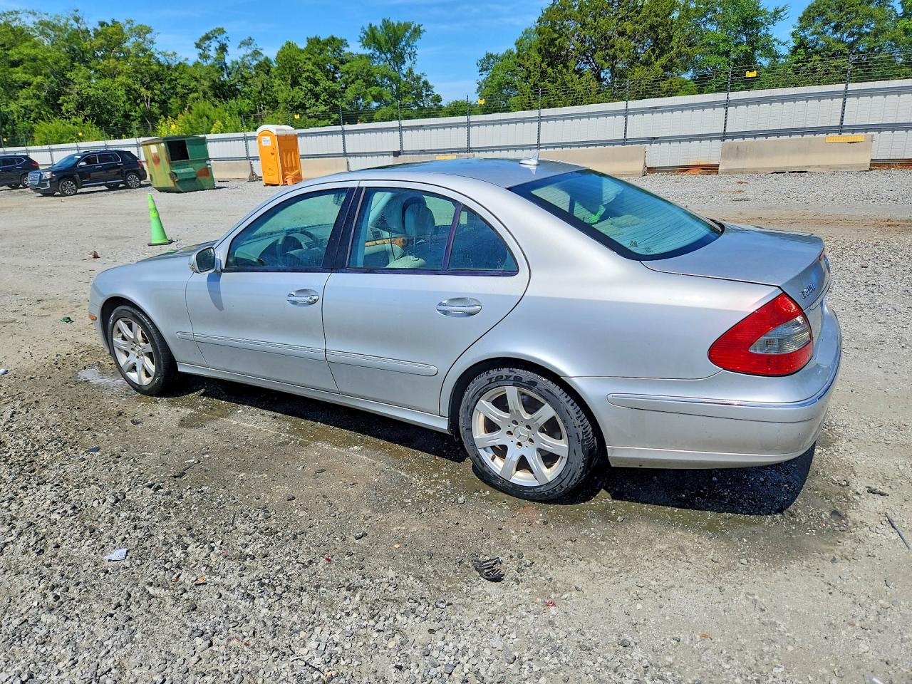 2007 Mercedes-benz E 350 Silver vin: WDBUF56X47B077727