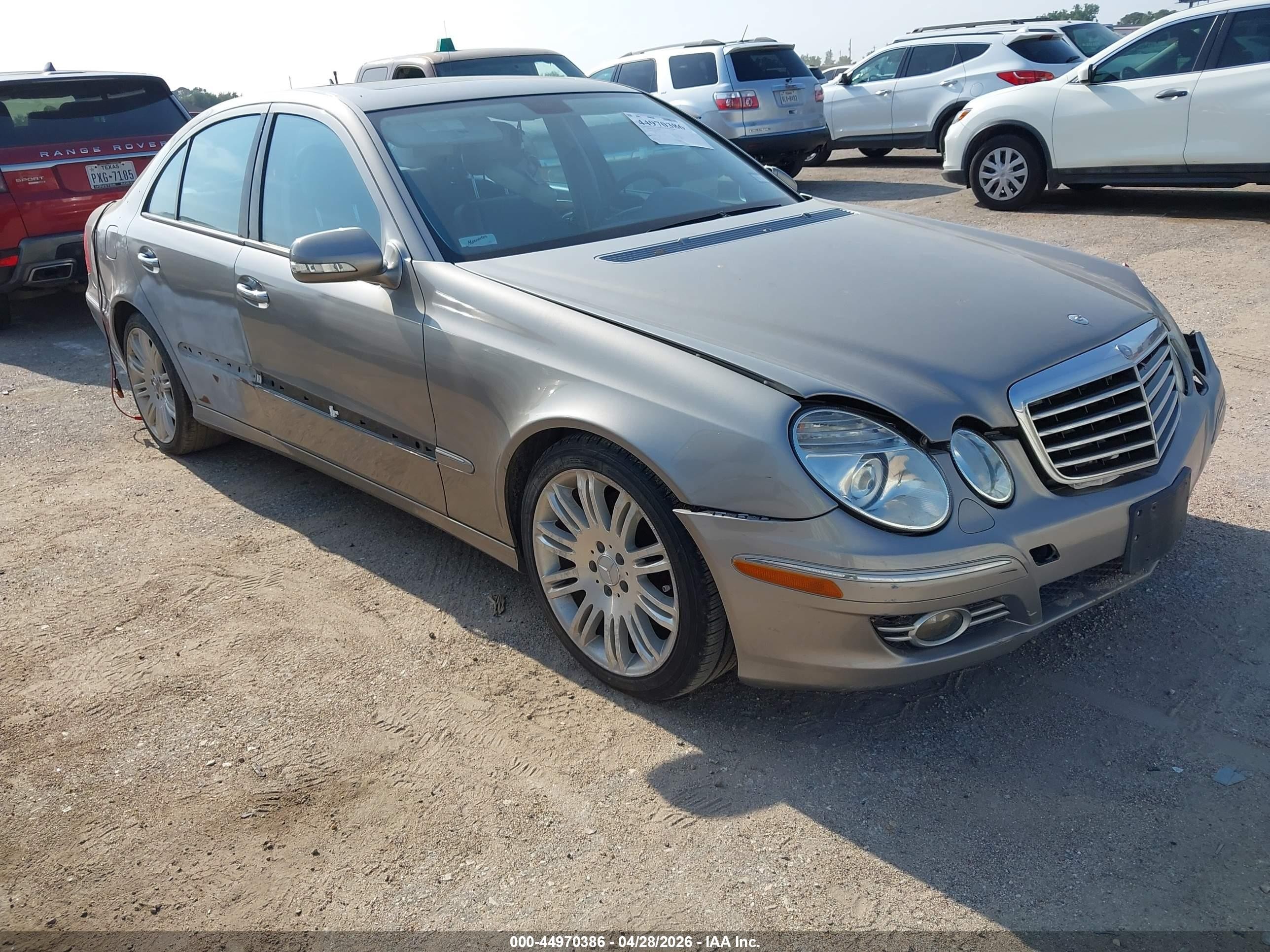 2007 Mercedes-benz E 350   Beige vin: WDBUF56X47B127185