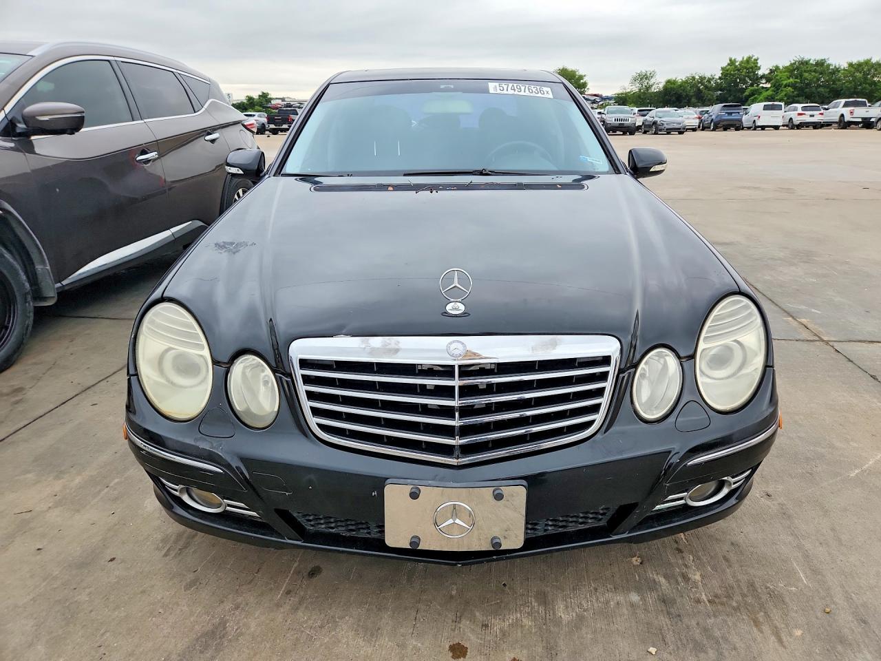 2007 Mercedes-benz E 350 Black vin: WDBUF56X57B111271