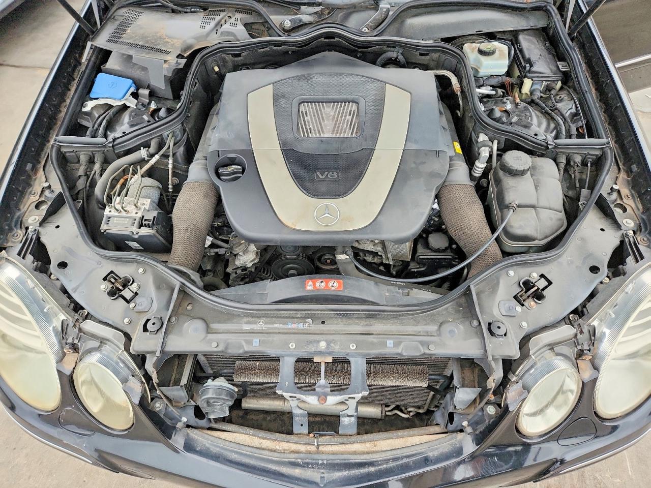 2007 Mercedes-benz E 350 Black vin: WDBUF56X57B111271