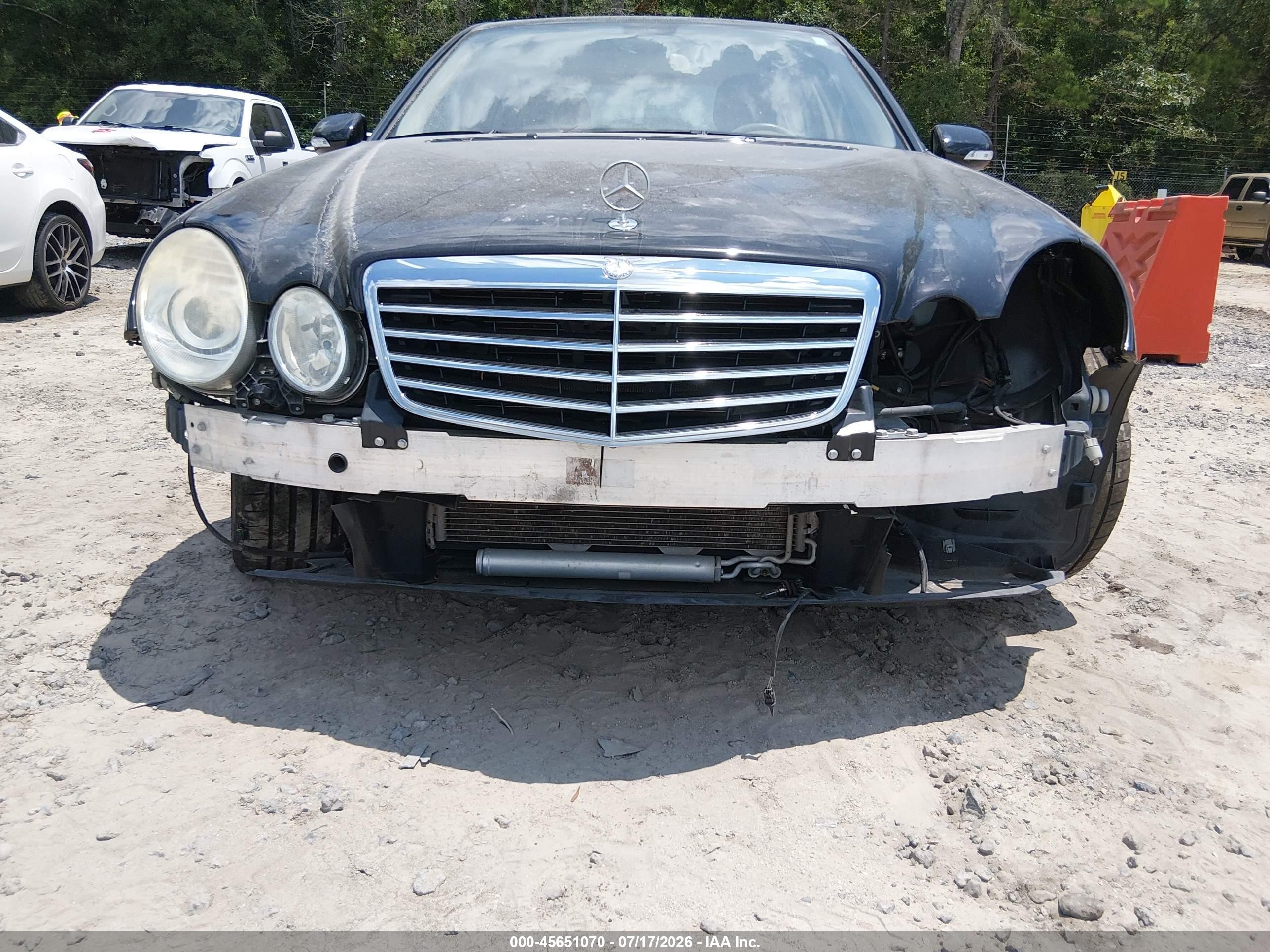 2008 Mercedes-benz E 350 Черный vin: WDBUF56X58B259292