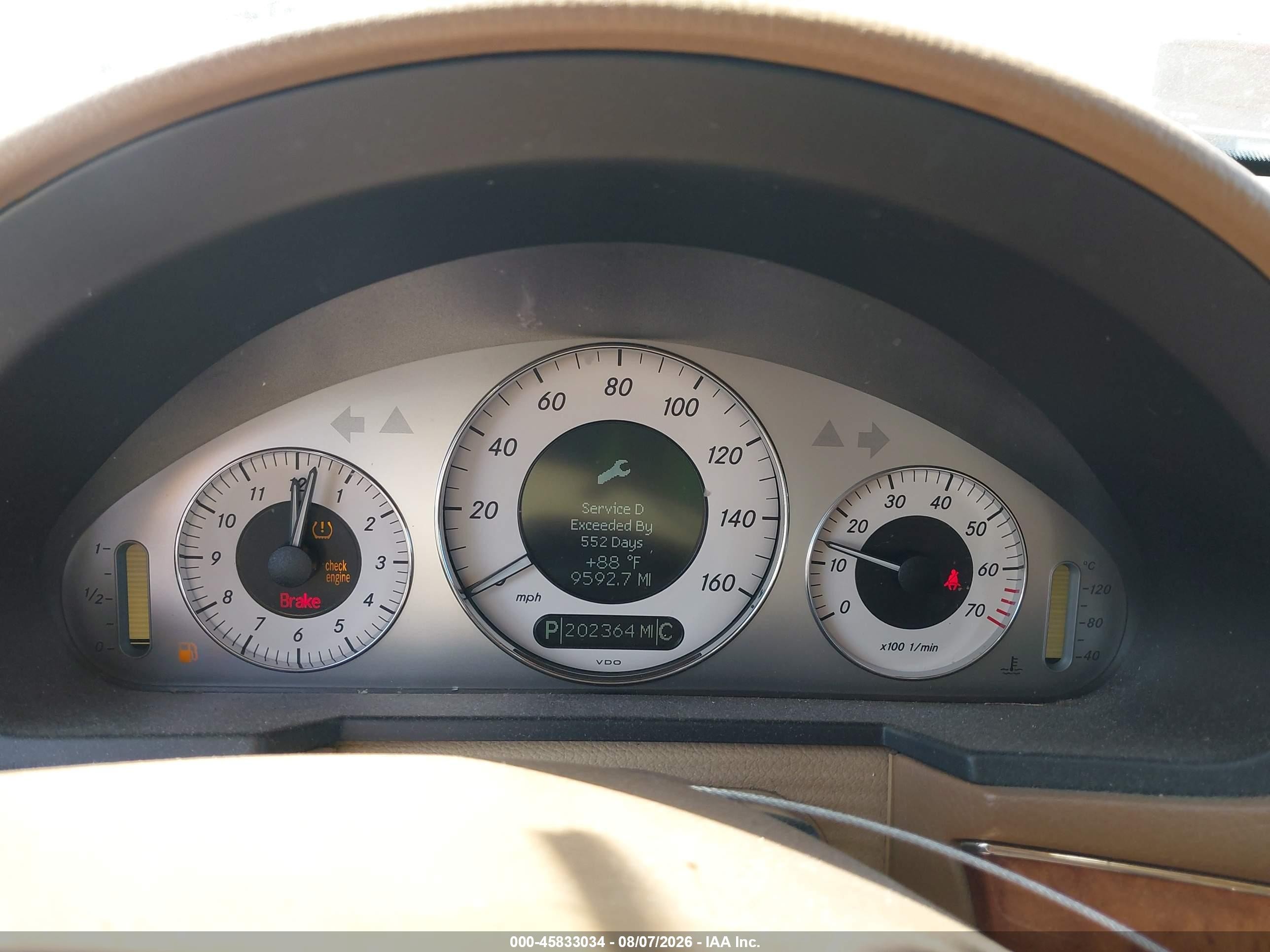 2008 Mercedes-benz E 350   White vin: WDBUF56X58B296357