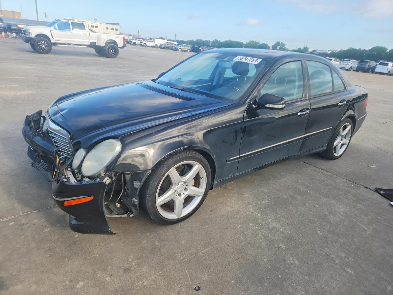 2009 Mercedes-benz E 350 Black vin: WDBUF56X59B417888