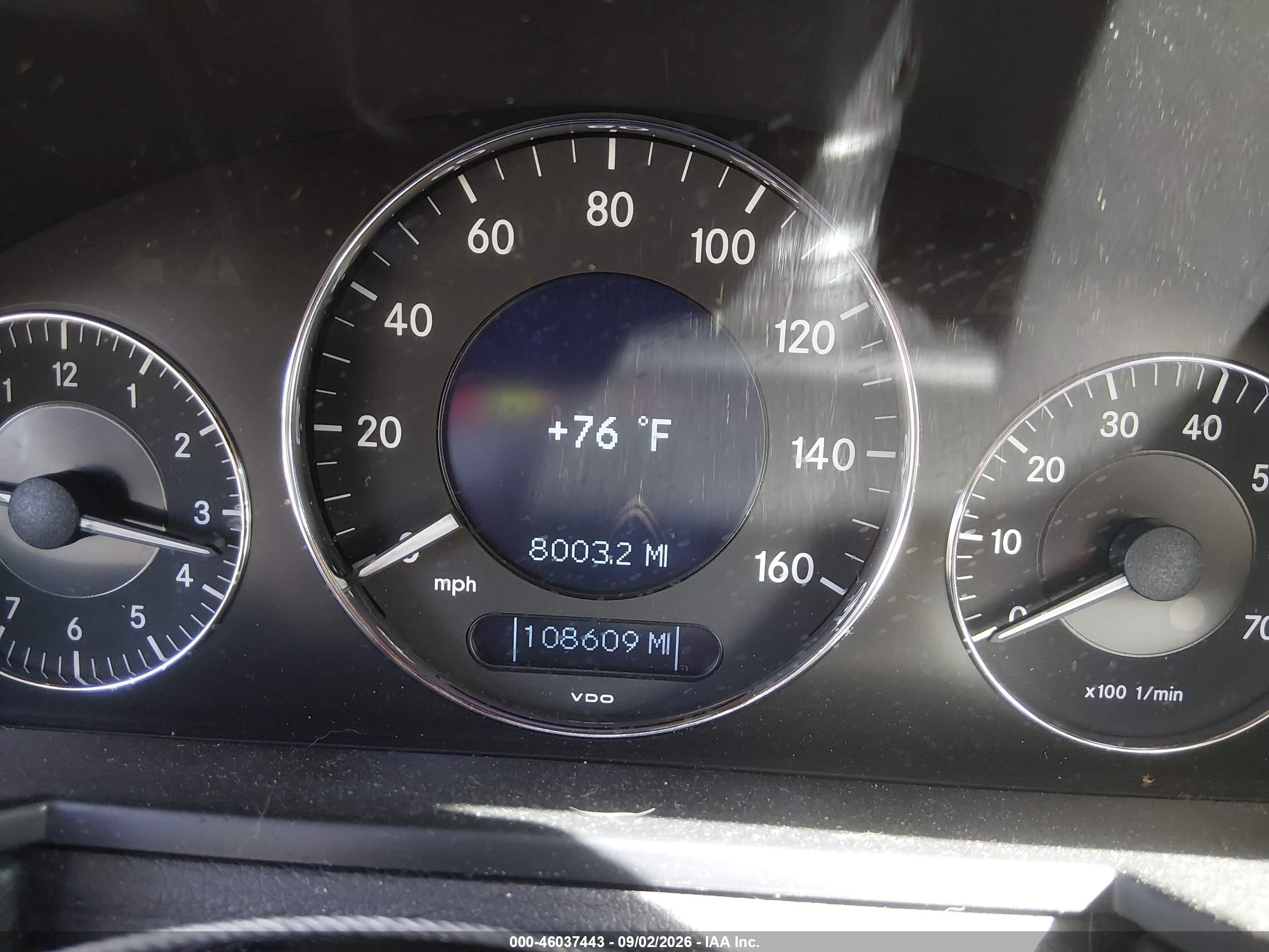 2007 Mercedes-benz E 350   Silver vin: WDBUF56X67A989782