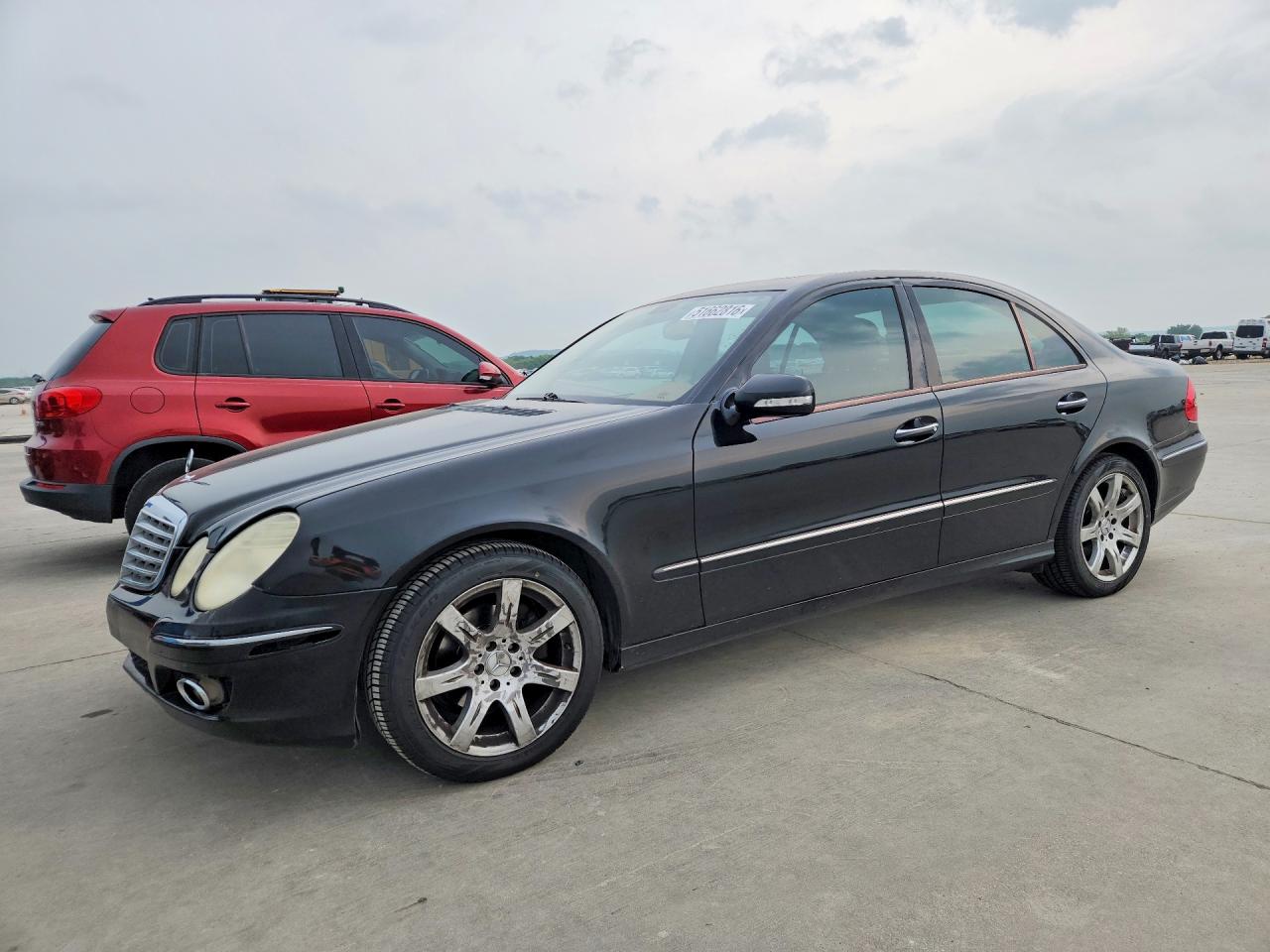 2007 Mercedes-benz E 350 Black vin: WDBUF56X67B096246