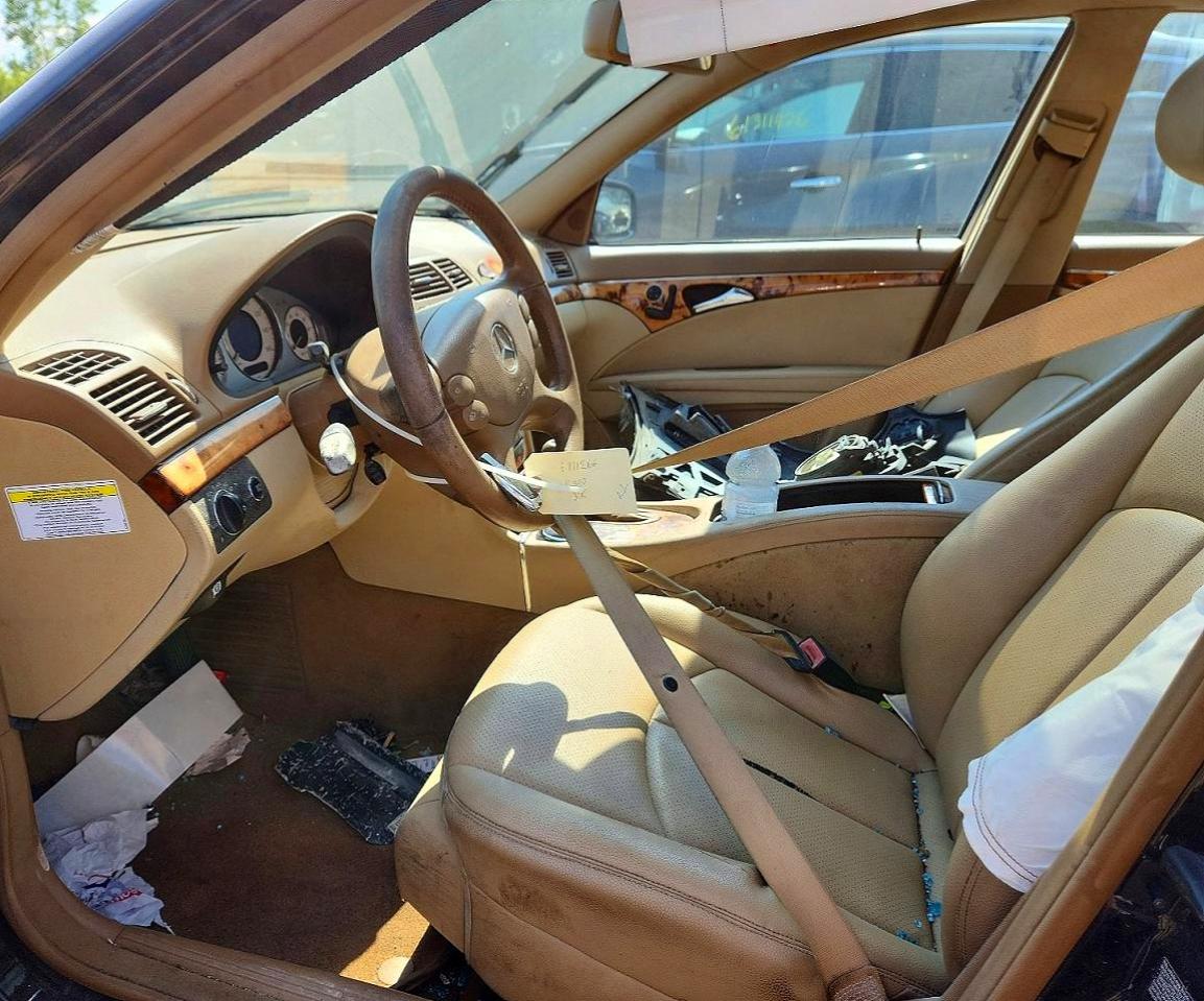2008 Mercedes-benz E 350 Black vin: WDBUF56X68B217536