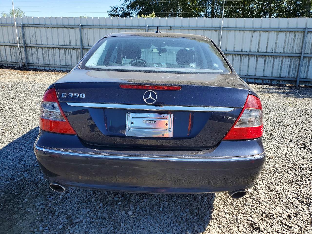 2008 Mercedes-benz E 350 Blue vin: WDBUF56X68B221229