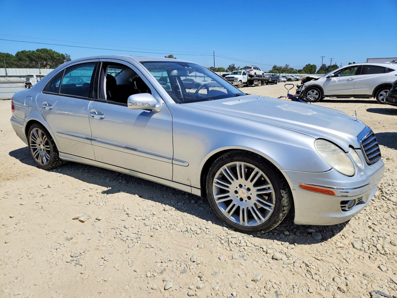 2008 Mercedes-benz E 350 Silver vin: WDBUF56X68B259799