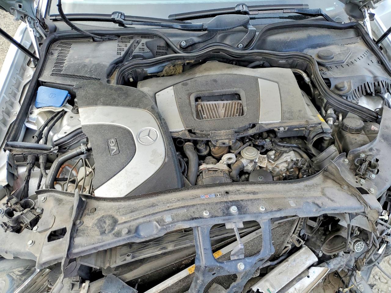 2007 Mercedes-benz E 350 Silver vin: WDBUF56X77B065250