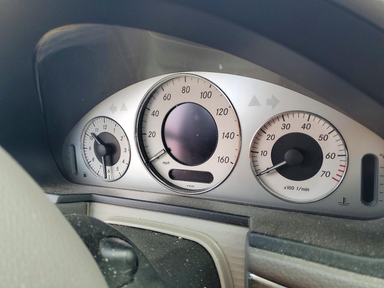 2007 Mercedes-benz E 350 Silver vin: WDBUF56X77B065250