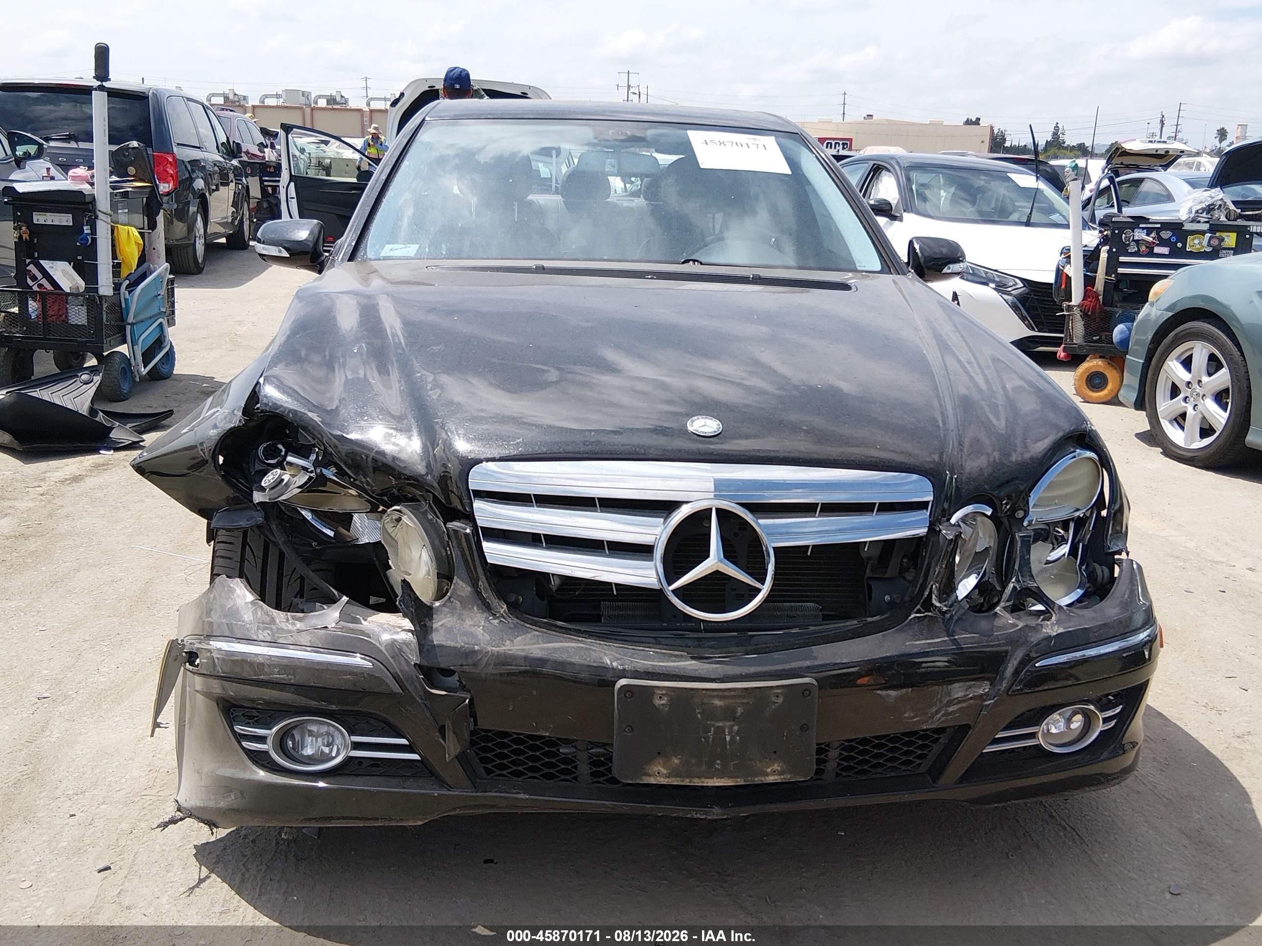 2007 Mercedes-benz E 350   Black vin: WDBUF56X77B075664