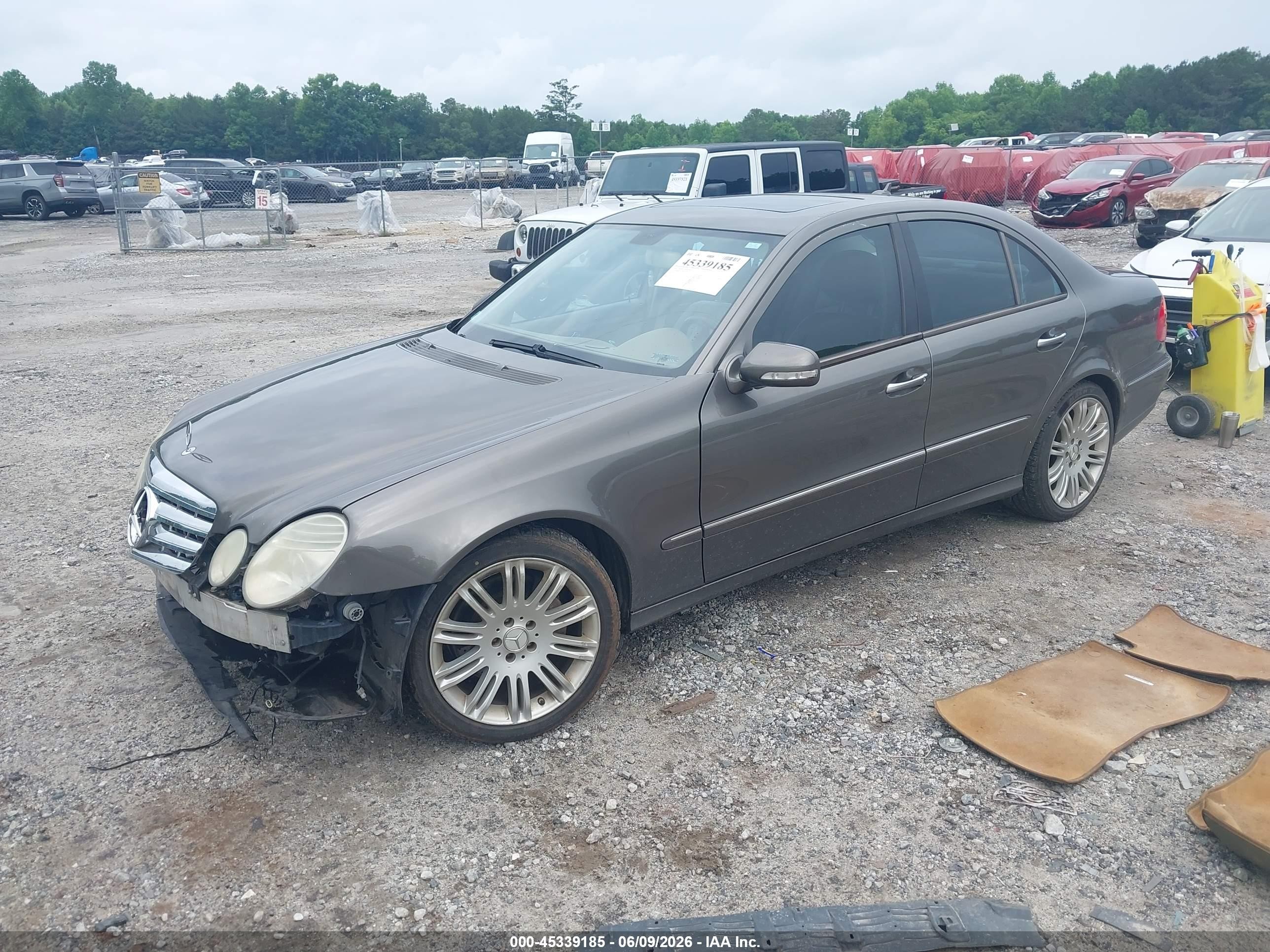2008 Mercedes-benz E 350   Brown vin: WDBUF56X78B358793