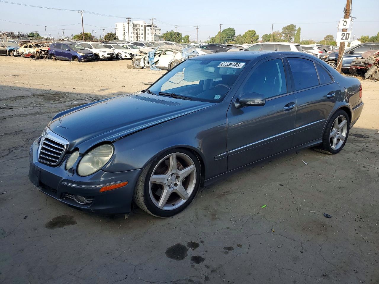 2007 Mercedes-benz E 350 Gray vin: WDBUF56X87B179869