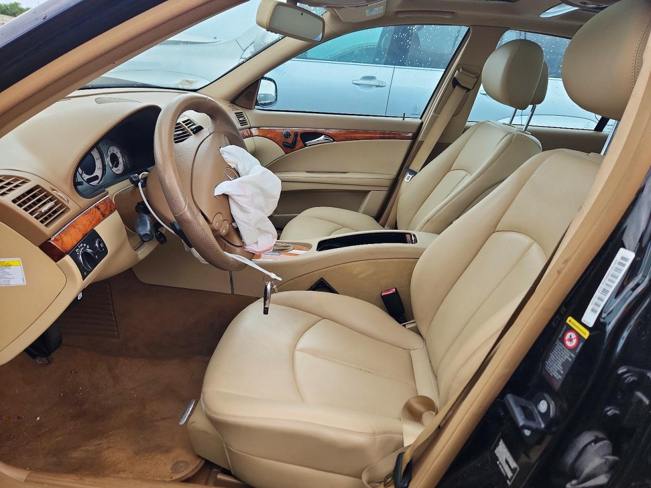 2008 Mercedes-benz E 350 Black vin: WDBUF56X88B188301