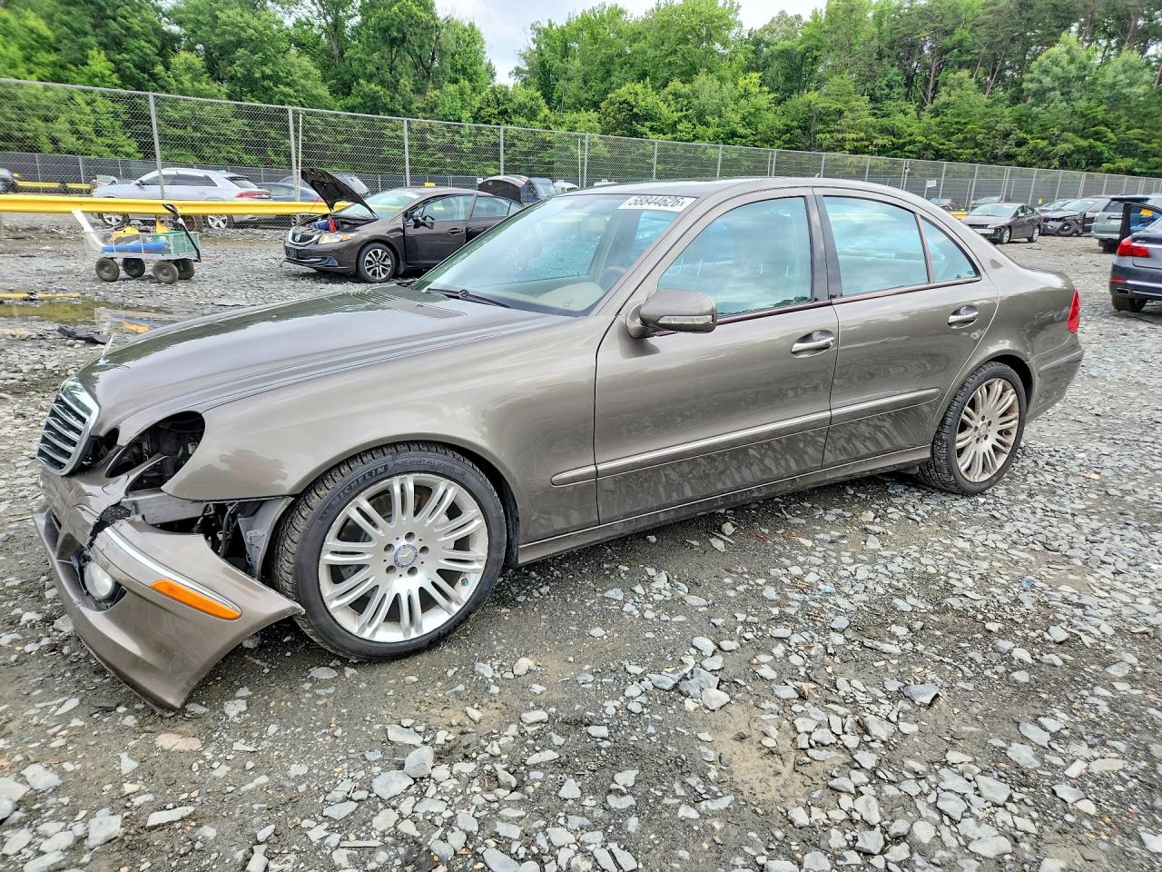 2008 Mercedes-benz E 350 Gray vin: WDBUF56X88B202455