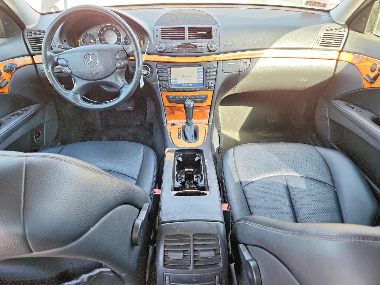 2007 Mercedes-benz E 350 Черный vin: WDBUF56X97B055710