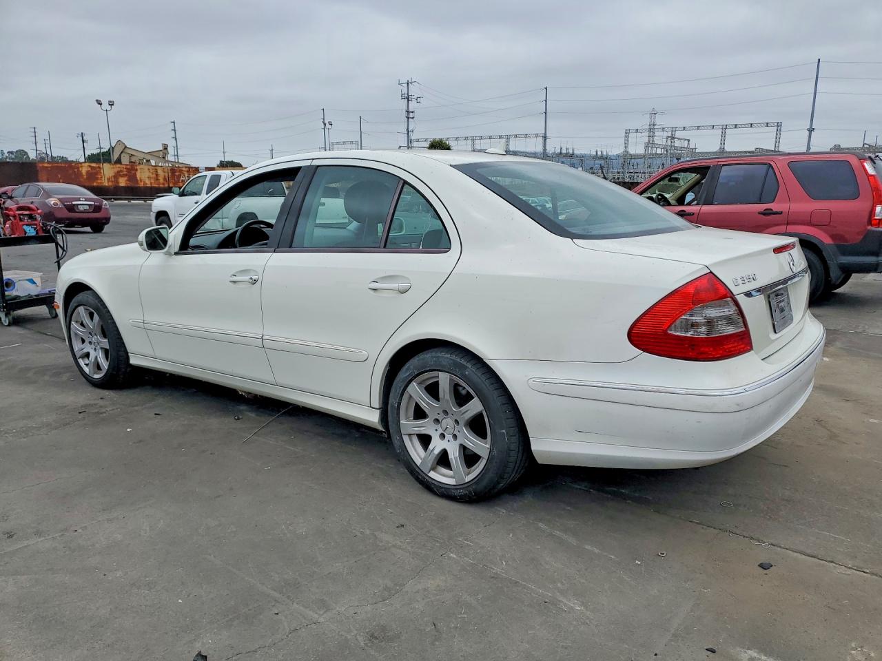 2007 Mercedes-benz E 350 Белый vin: WDBUF56X97B079019