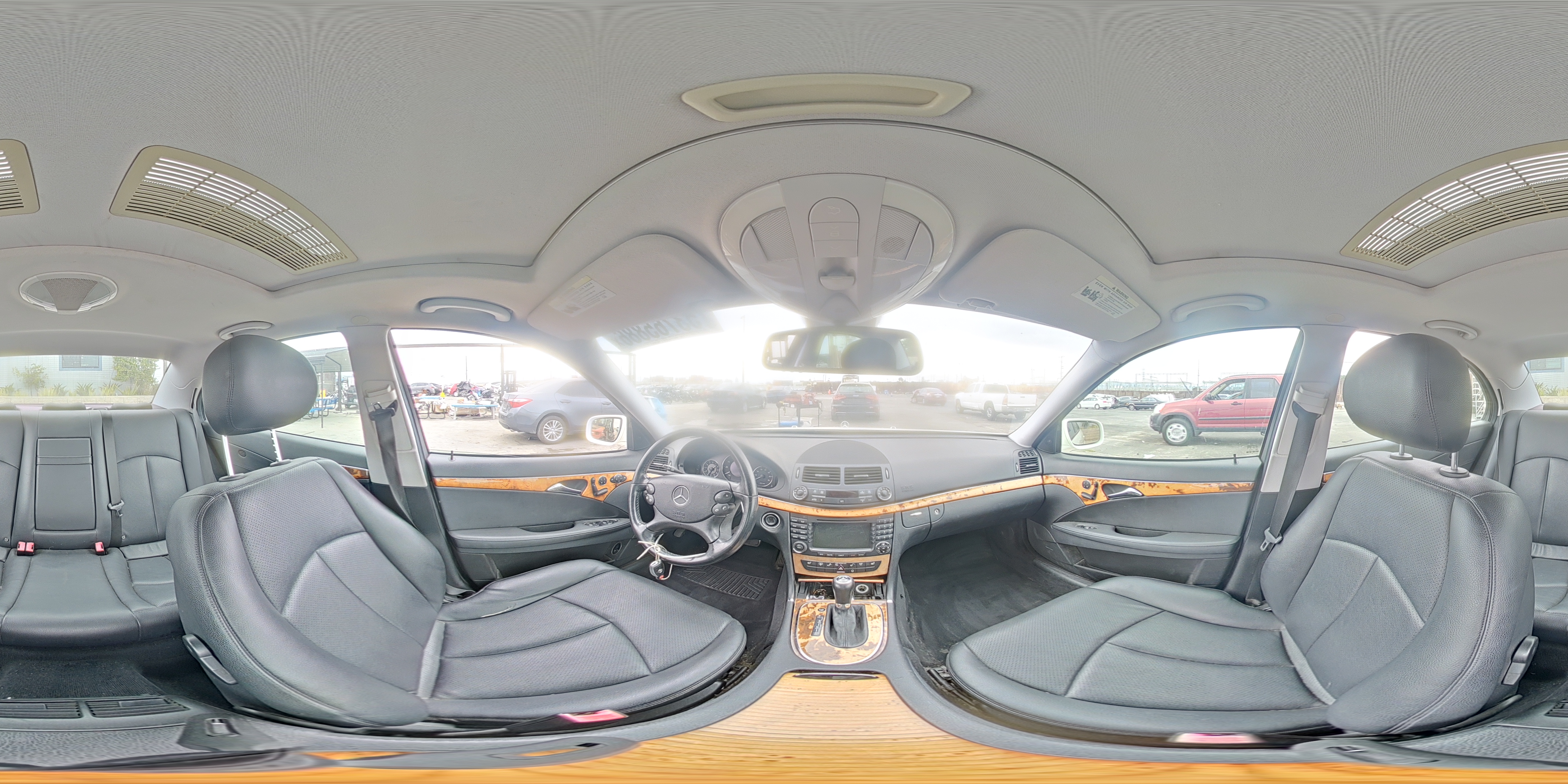 2007 Mercedes-benz E 350 Белый vin: WDBUF56X97B079019