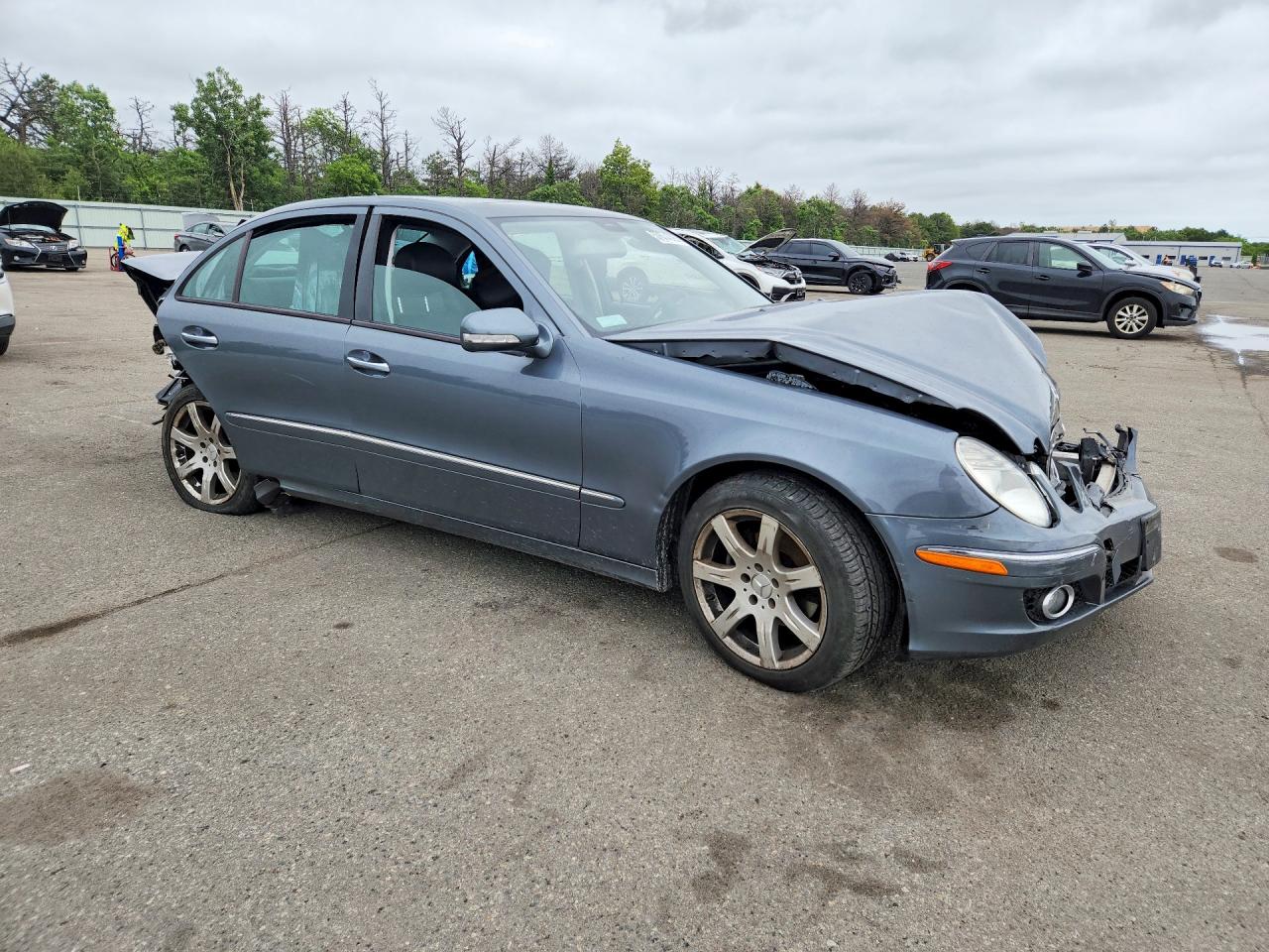2007 Mercedes-benz E 350 Gray vin: WDBUF56X97B093289