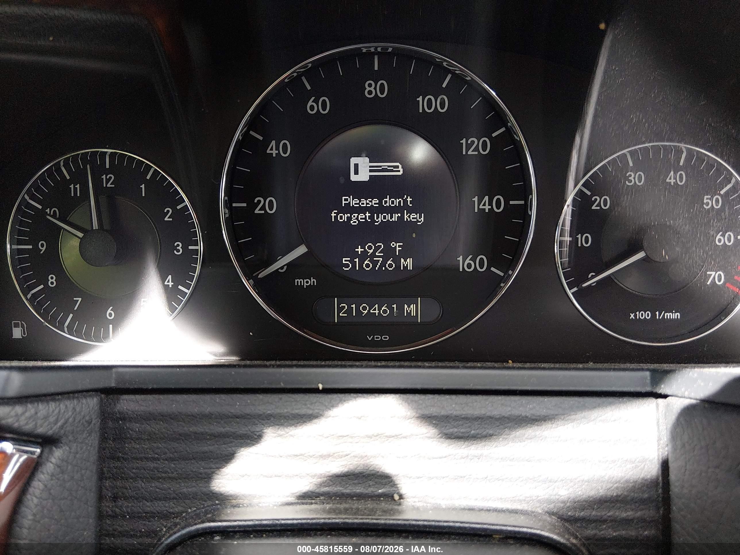 2007 Mercedes-benz E 350   Black vin: WDBUF56X97B097956