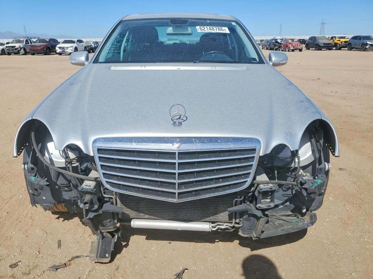 2008 Mercedes-benz E 350 Silver vin: WDBUF56X98B348329