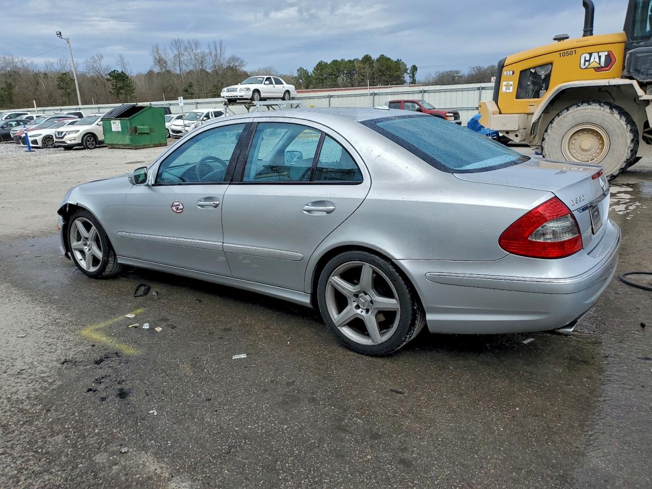2009 Mercedes-benz E 350 Silver vin: WDBUF56X99B386032