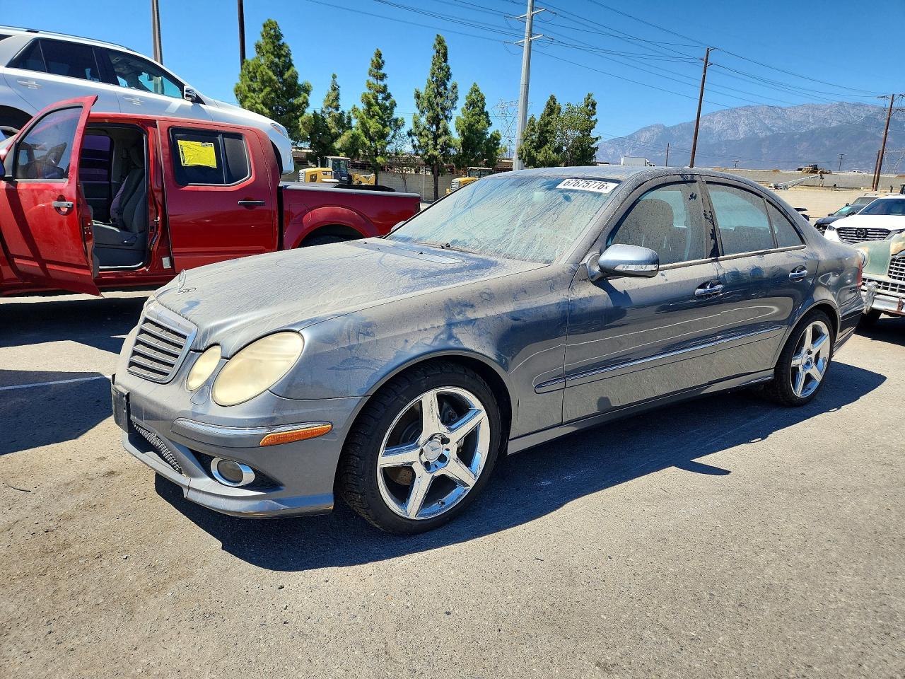 2009 Mercedes-benz E 350 Серебряный vin: WDBUF56X99B390095