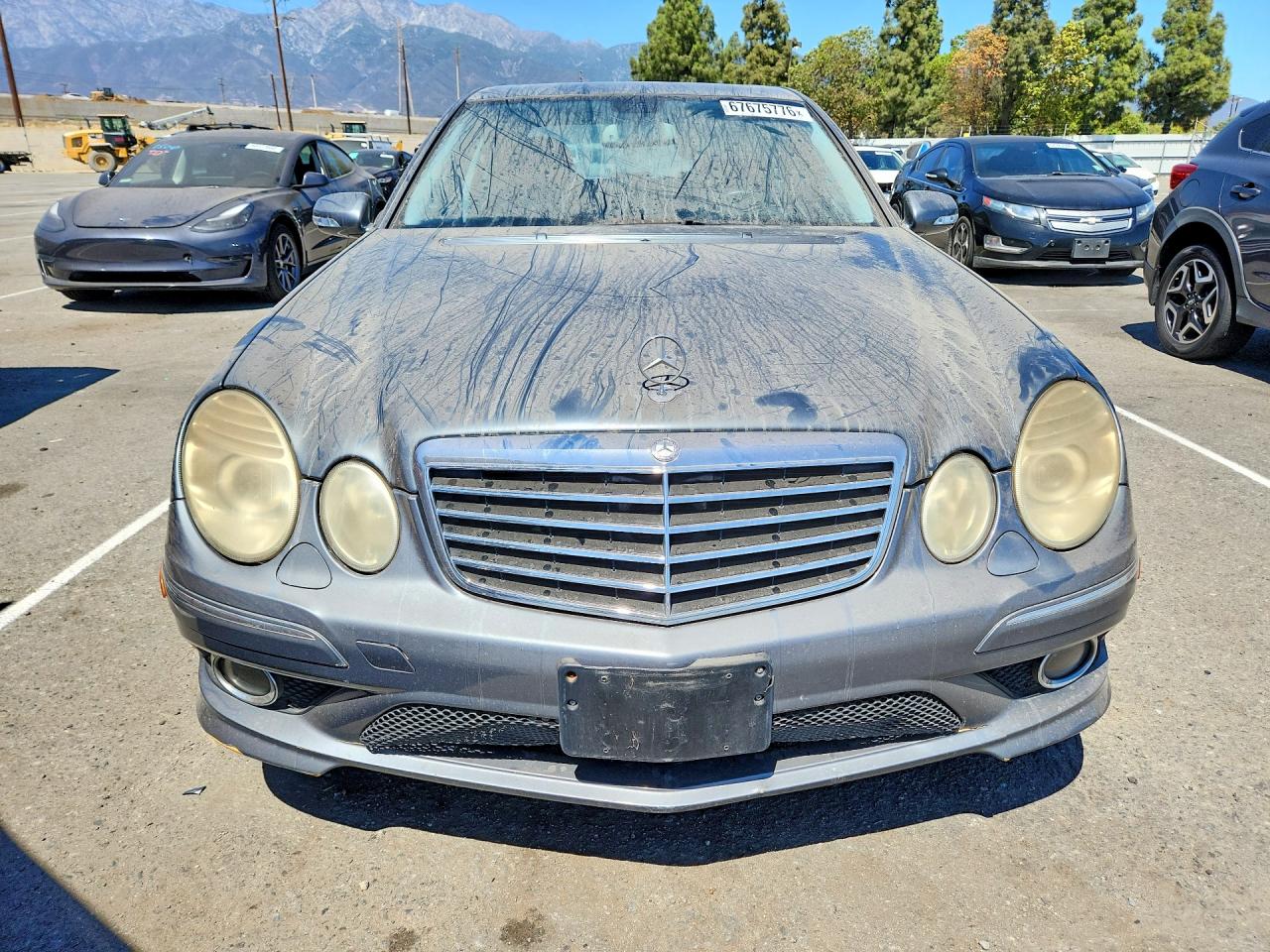 2009 Mercedes-benz E 350 Серебряный vin: WDBUF56X99B390095