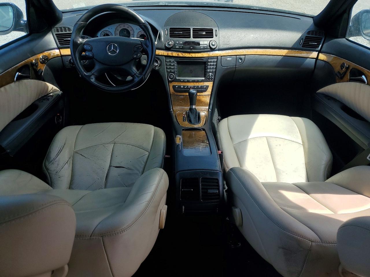 2007 Mercedes-benz E 350 Black vin: WDBUF56XX7B056946