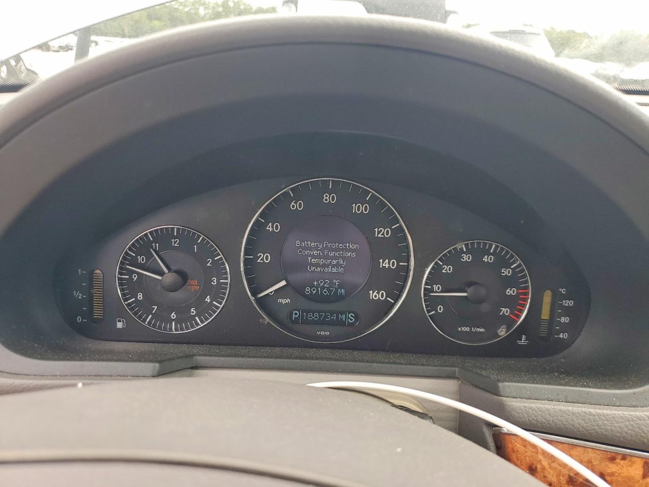 2004 Mercedes-benz E 320 Silver vin: WDBUF65J04A408095