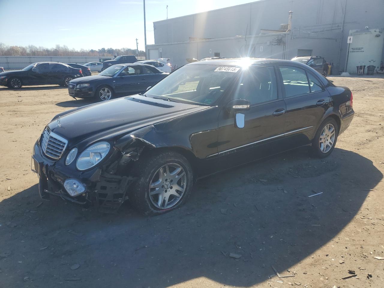 2004 Mercedes-benz E 320 Black vin: WDBUF65J04A557641