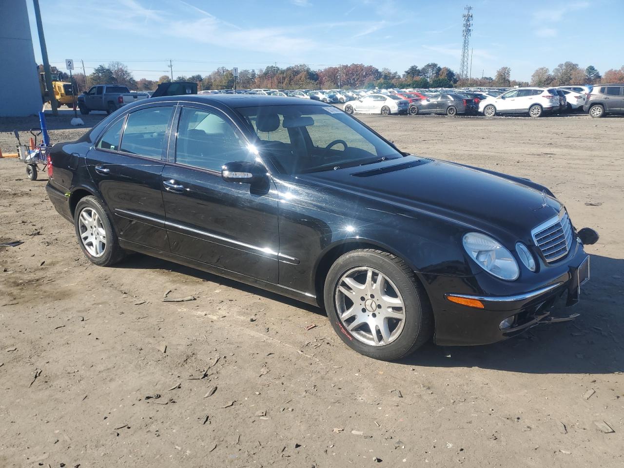 2004 Mercedes-benz E 320 Black vin: WDBUF65J04A557641
