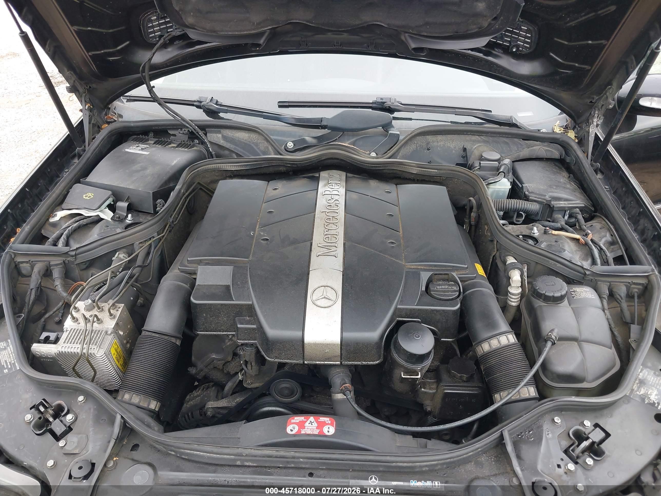2004 Mercedes-benz E 320   Black vin: WDBUF65J14A394546