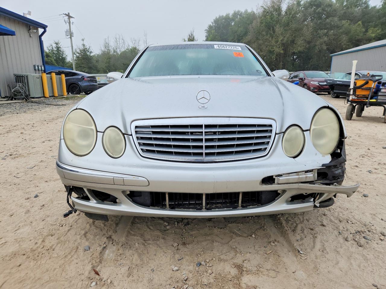 2004 Mercedes-benz E 320 Silver vin: WDBUF65J24A454902