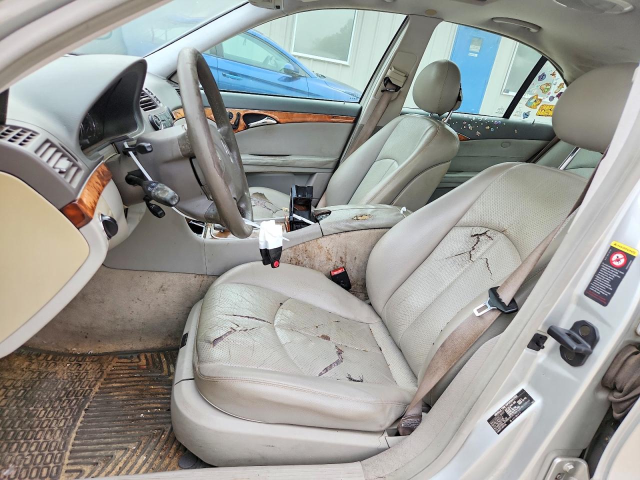 2004 Mercedes-benz E 320 Silver vin: WDBUF65J24A454902
