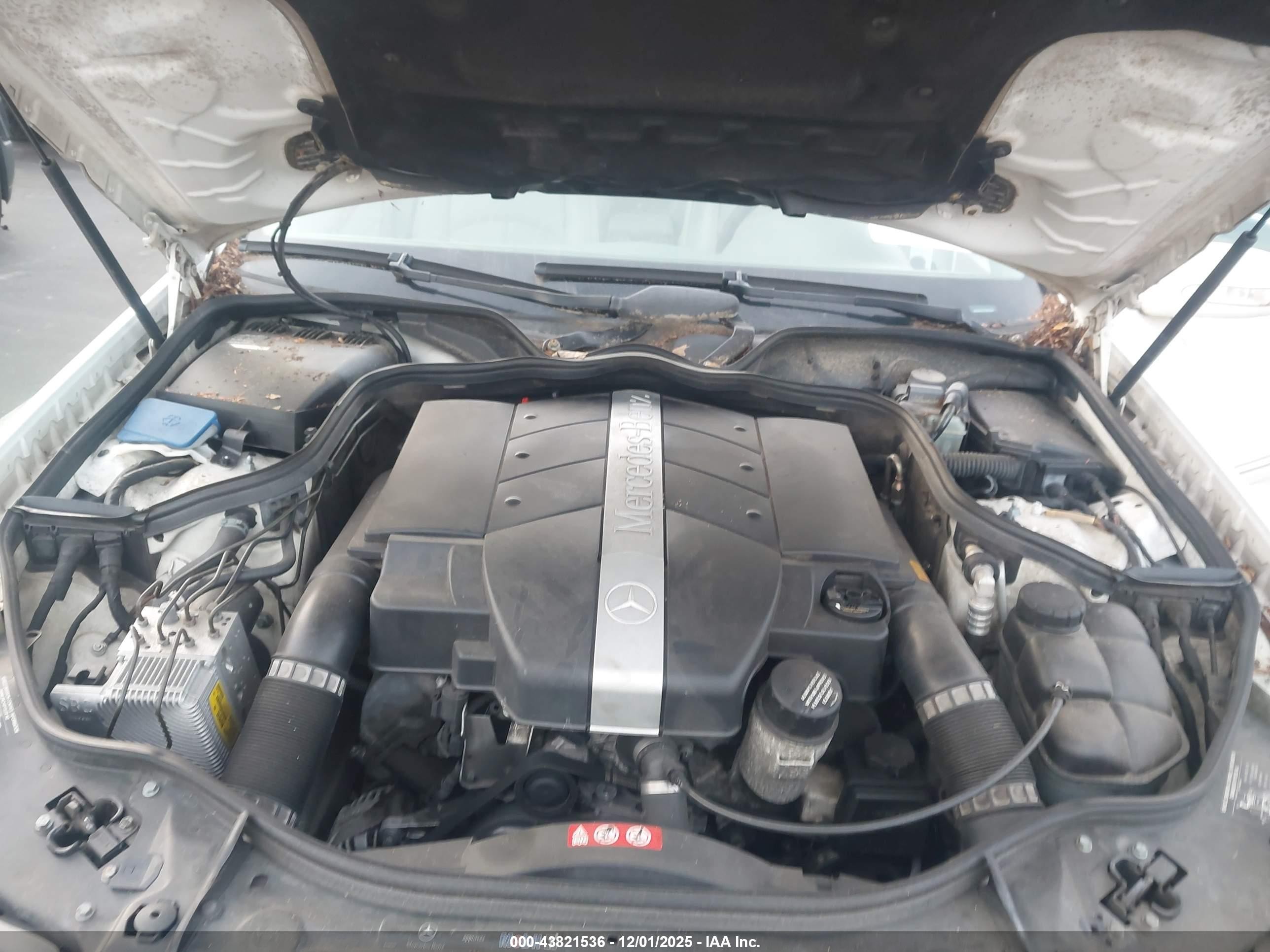 2005 Mercedes-benz E 320   Белый vin: WDBUF65J25A655989