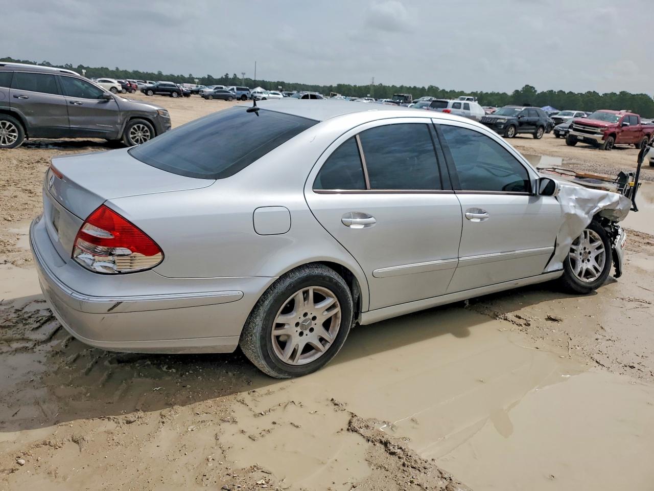 2005 Mercedes-benz E 320 Silver vin: WDBUF65J25A661341