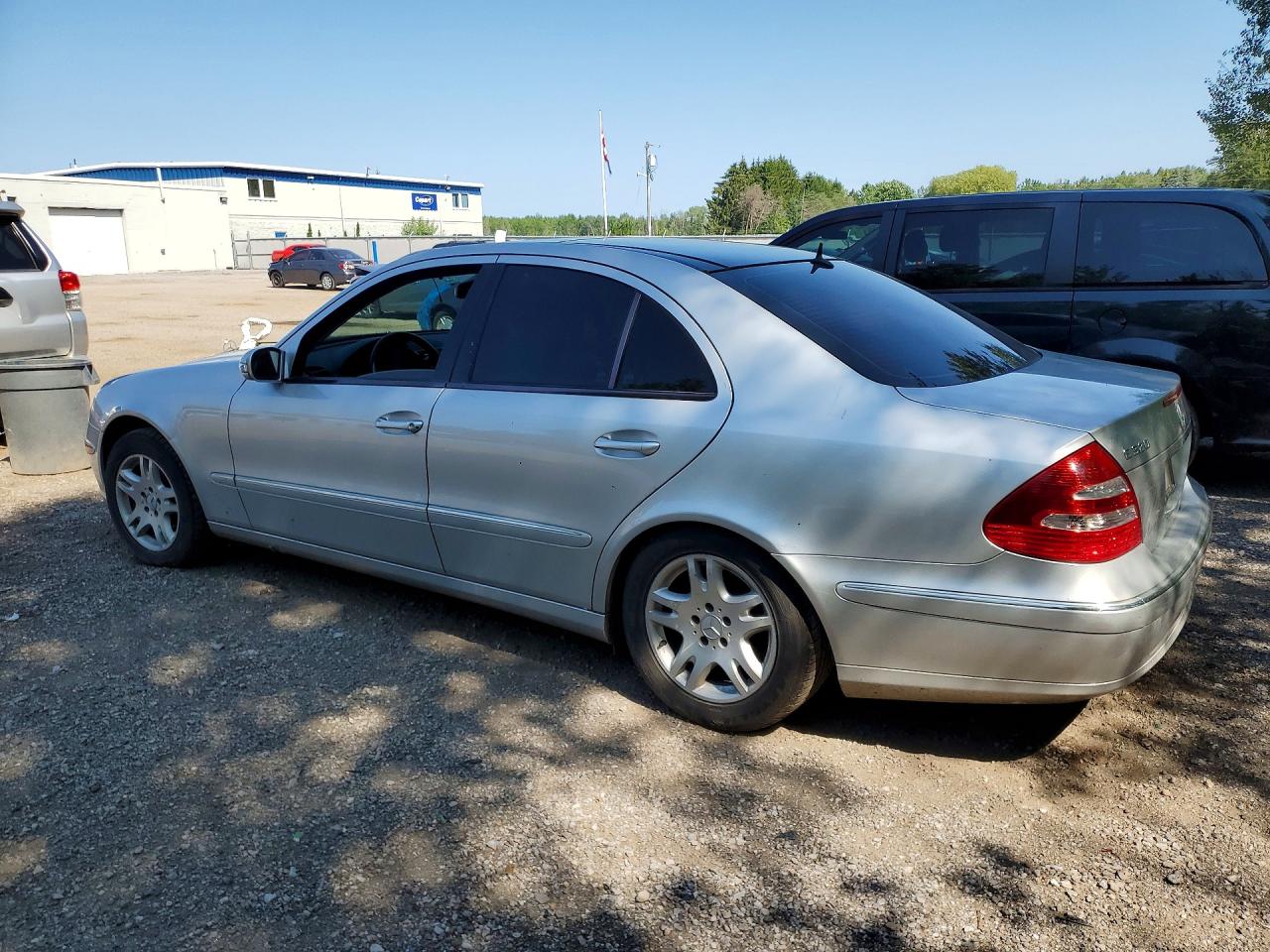 2005 Mercedes-benz E 320 Silver vin: WDBUF65J25A664921