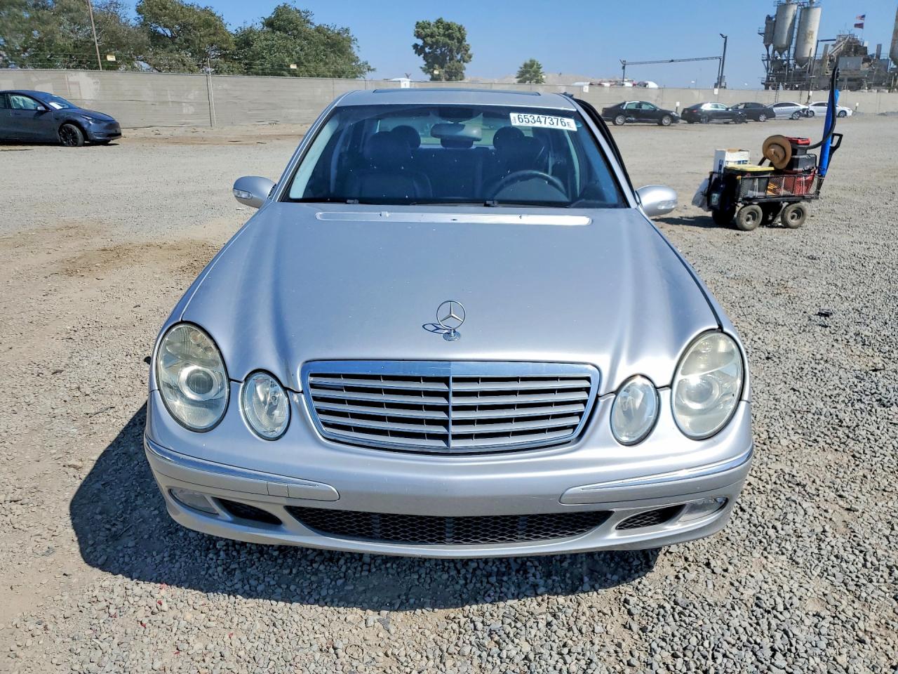 2004 Mercedes-benz E 320 Silver vin: WDBUF65J34A415154