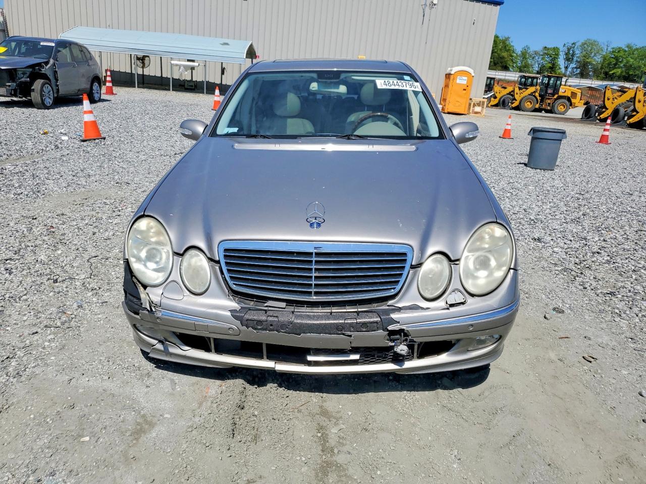 2004 Mercedes-benz E 320 Silver vin: WDBUF65J34A420547